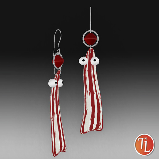 ~TL~ Bacon Buddy Earrings