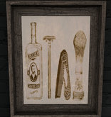 CB26: VINTAGE BARBER WALL PICTURES SIGNS SHAVING