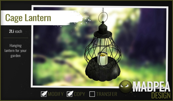 MadPea Cage Lantern