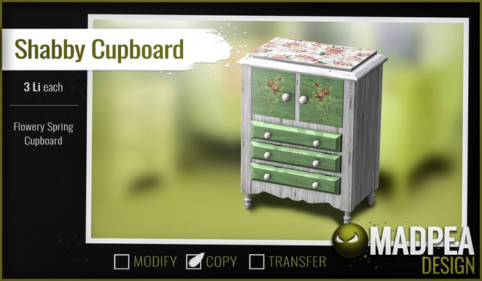 MadPea Shabby Cupboard