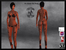 F9 bird full body Cusom M&C tattoo