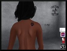 G dog Custom M&C tattoo