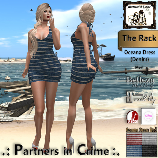 Oceana Dress {Denim}
