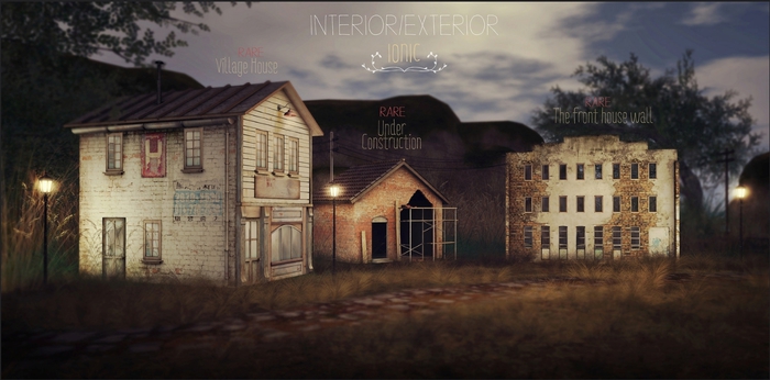 *ionic* The front house wall RARE