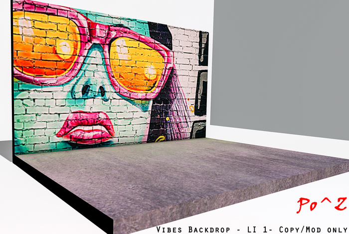 Po^Z - Vibes  Backdrop * Copy/Mod only )