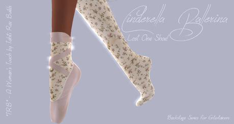 Second Life Marketplace - *TRB* - Cinderella Ballerina Nude Floral