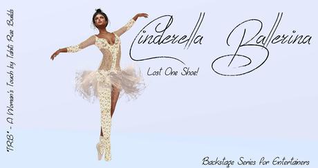 Second Life Marketplace - *TRB* - Cinderella Ballerina Nude Floral