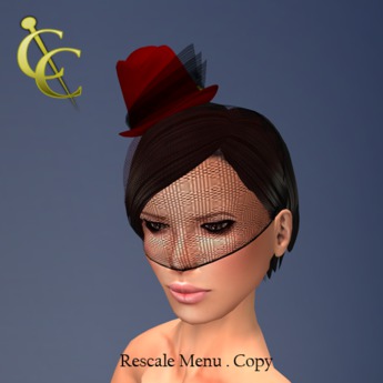 Second Life Marketplace - CC Snap Fedora - Red