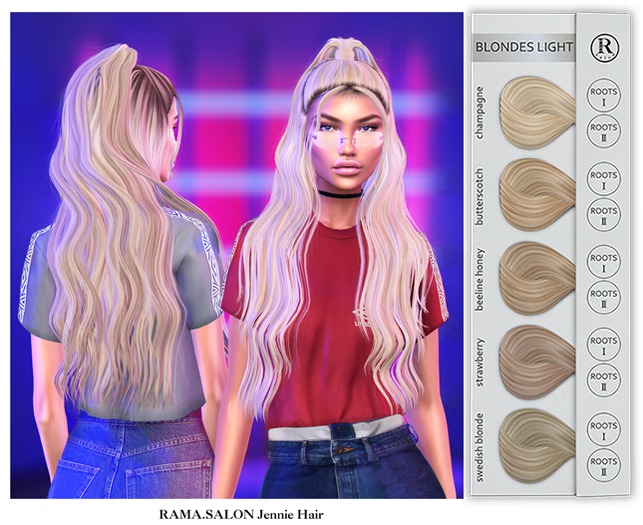 RAMA.SALON - Jennie Hair 'BLONDES LIGHT'