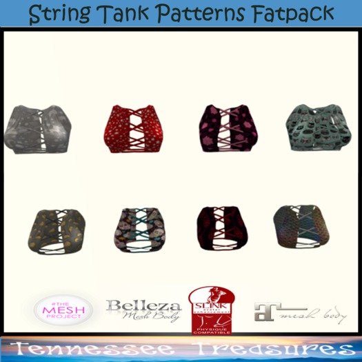 String Tank Patterns Fatpack