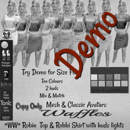 Demo *WW* Robbi Skirt & *WW* Robin  Top