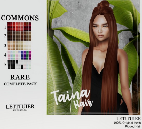 {Letituier} Taina Hair - Fatpack RARE