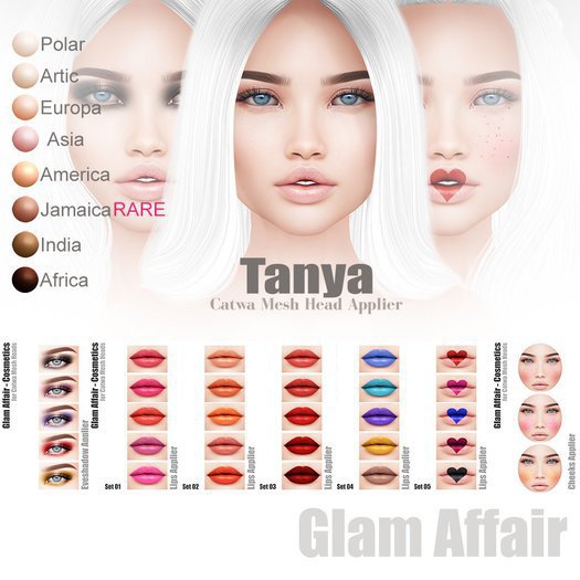 Glam Affair Cosmetics - Tayla Lipstick - SET 4