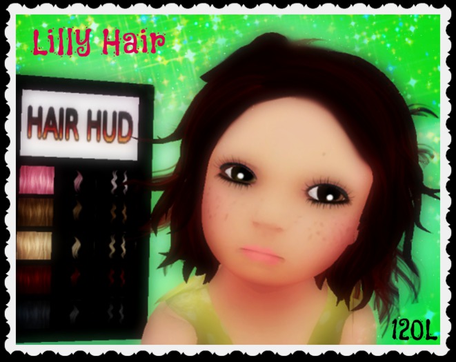 Lilly Hair with Texture hud