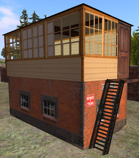 BRITISH LINESIDE SIGNAL BOX by KnoWorks