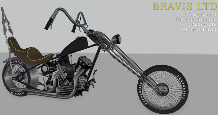 Bravis Vintage Corbin Motorcycle