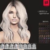 -FABIA- Mesh Hair   < Ariella> Brown