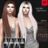 -FABIA- <Hope> Hairstyler  Brown