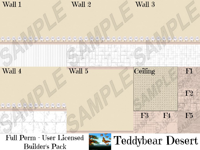 Builder's Pack - Teddybear Desert