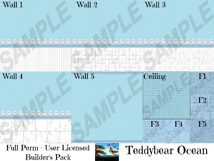 Builder's Pack - Teddybear Ocean