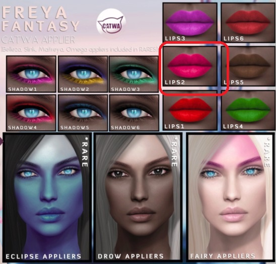*Birth* Freya (Catwa) GGJune - Lips2