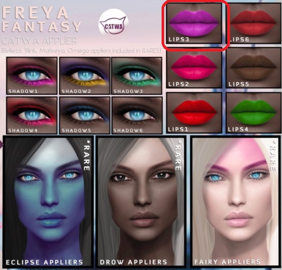 *Birth* Freya (Catwa) GGJune - Lips3