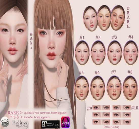 {munchi} Aki CATWA Skin - #4