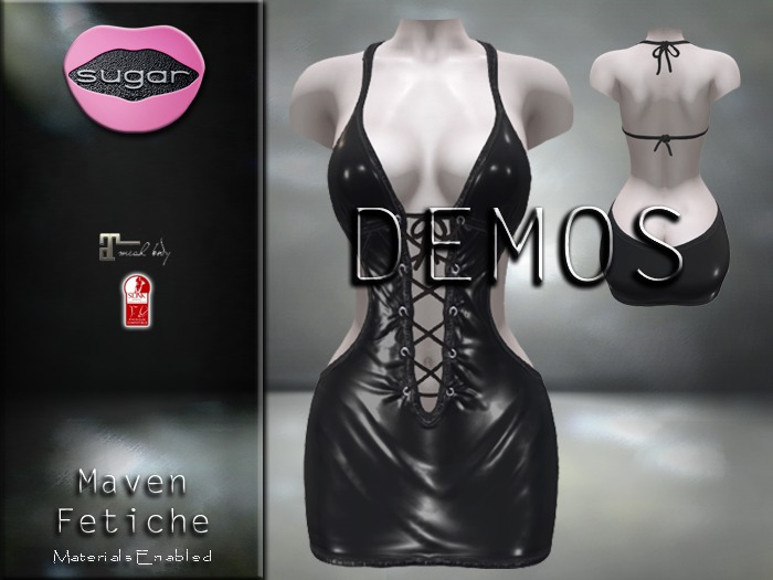 :-:SUGAR:-: Fetiche Maven {BLACK} DEMO
