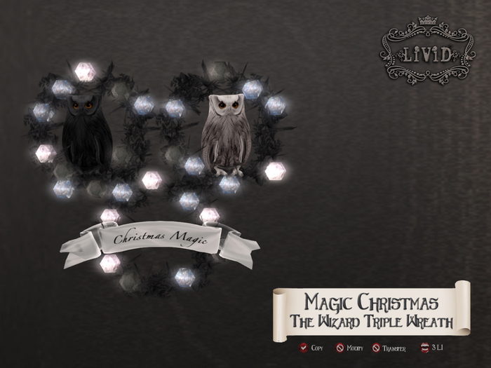 LiViD : Magic Christmas_The Wizard Triple Wreath