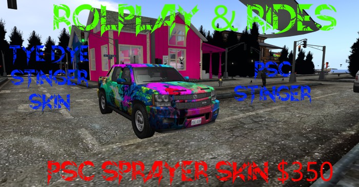 RP & RIDES TyeDye stinger PSC SPRAYER DELIVERY