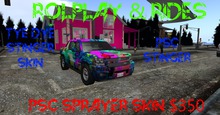 RP & RIDES TyeDye stinger PSC SPRAYER DELIVERY