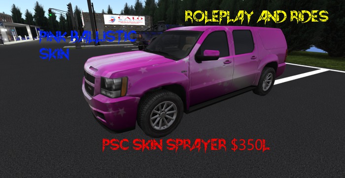 RP & RIDES Pink Ballistic PSC SPRAYER DELIVERY