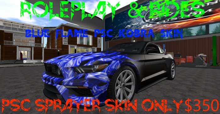 RP & RIDES Blue Flames Kobra PSC SPRAYER DELIVERY