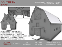 Southern barn - 50 LI - 16 FULL PERMS Meshes