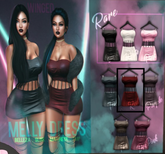 .WINGED. Melly Dress II Purple II Lara