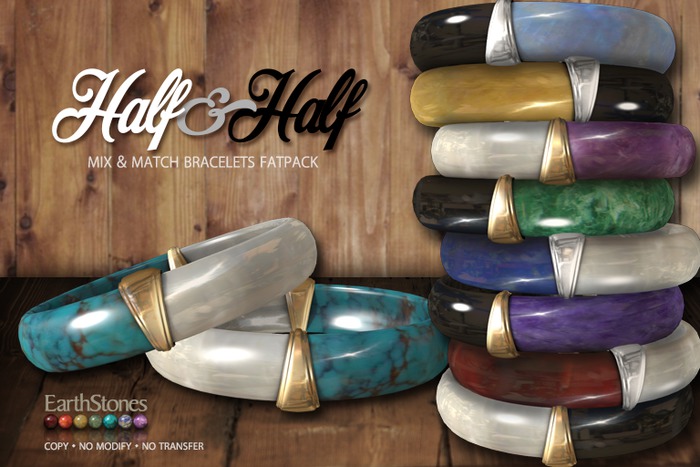 EarthStones Half&Half Bracelets Fatpack