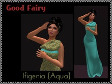 [Good Fairy] - Ifigenia Gown {Aqua}