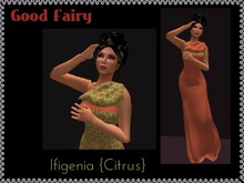 [Good Fairy] - Ifigenia Gown {Citrus}