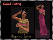 [Good Fairy] - Ifigenia Gown {Pink}