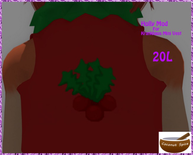 }{CoSp}{ Mini Vest Holly Mod