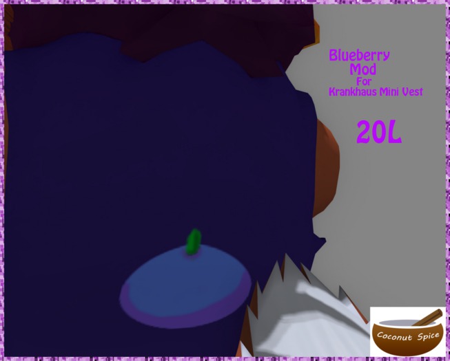 }{CoSp}{ Mini Vest Blueberry Mod