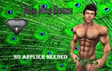 Neon Moon Fashion speedo peacock green (unpack)
