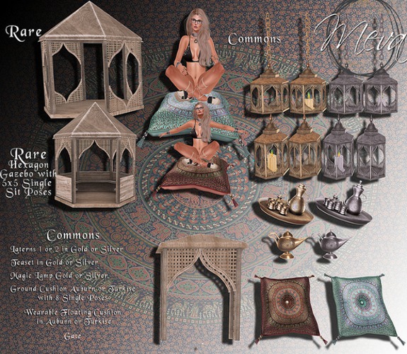 Meva Aria Magic Lamp Silver