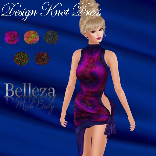 YGTL - BELLEZA -DESIGN KNOT DRESS - SAC