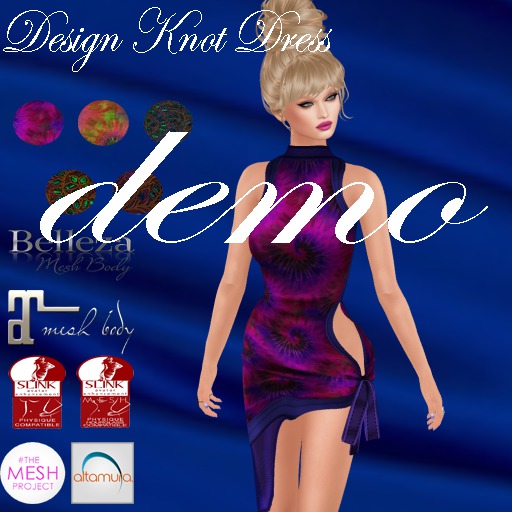 YGTL - DESIGN KNOT DRESS DEMO'S