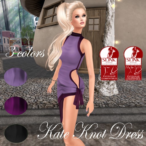YGTL - SLINK - KATE KNOT DRESS SAC