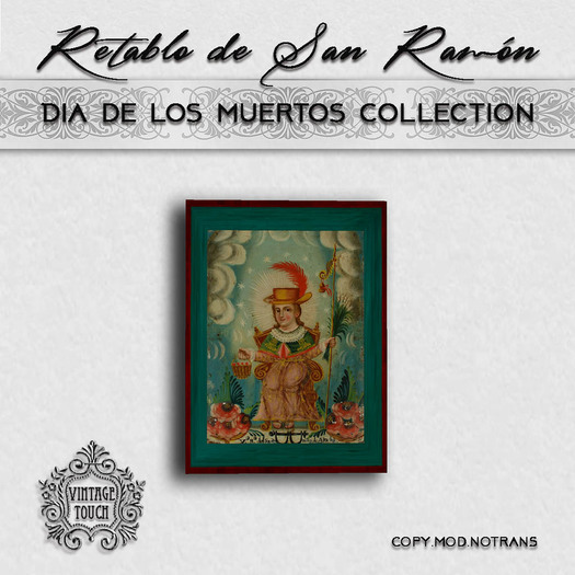 Vintage Touch San Ramon Retablo 