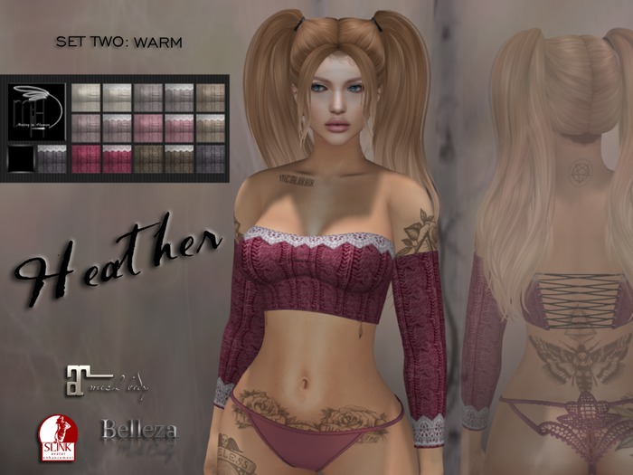 !MiH Heathers :Set Two: warm [boxed]