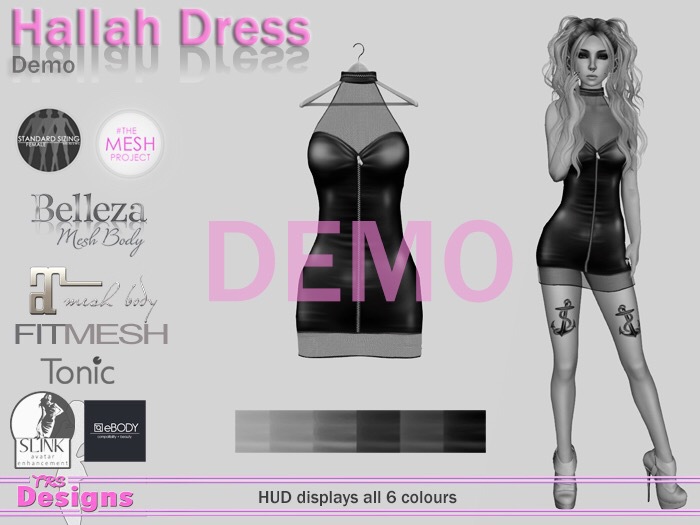 Hallah Dress Demo Hud
