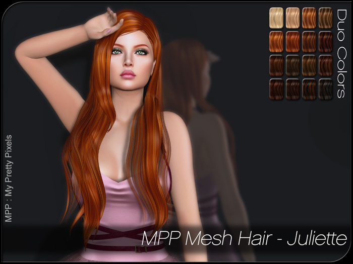 - MPP - Mesh Hair - Juliette - Duo